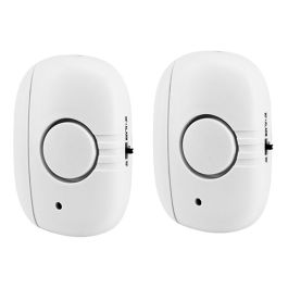 G-HOMA Détecteur d'ouverture porte ou fenêtre - Lot de 2- RF302DAx2