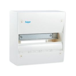 HAGER Gamma+ 13 Tableau électrique nu 1 rangée 13 modules - GD113A