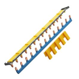 HAGER SanVis Kit Peignes d'alimentation électrique Phase et Neutre 13 modules - KBS763
