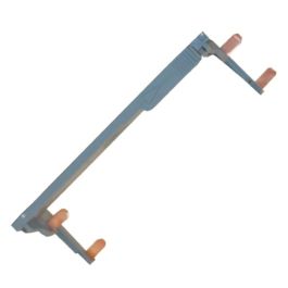HAGER Peigne vertical 2 rangées entraxe 125mm - KCN225
