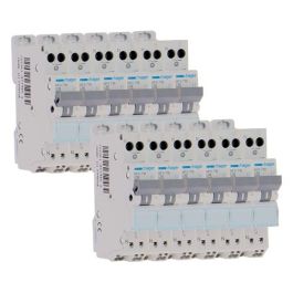 HAGER Lot de 12 disjoncteurs 16A auto Ph+N courbe C 3kA 230V - MFS716