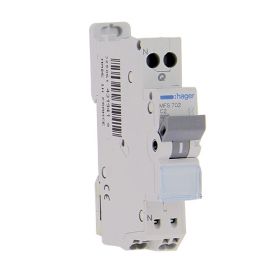 HAGER Disjoncteur 2A auto Ph+N courbe C 3kA 230V - MFS702