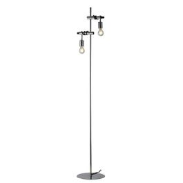 LUCE DESIGN Lampadaire E27 Admiral 230V 165x30x30cm chrome - I-ADMIRAL-PT2