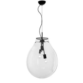 LUCE DESIGN Suspension E27 Azuma 230V 196x48x48cm transparrent - I-AZUMA-S48