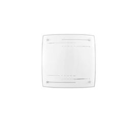 LUCE DESIGN Plafonnier LED Charme 230V 28W dimmable 2460lm 4000K 45x45cm blanc - I-CHARME-PL35