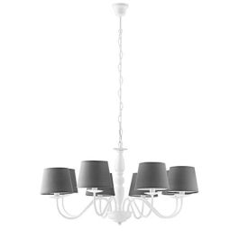 LUCE DESIGN Suspension E14 Favola 230V 122,5x79,3x30cm blanc - I-FAVOLA-8