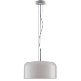 LUCE DESIGN Suspension E27 Gibus 230V 150x35x35cm blanc - I-GIBUS-S35 BCO
