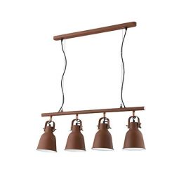LUCE DESIGN Suspension E27 Legend 230V 179x85,5x31,3cm bronze - I-LEGEND-S4 BRO