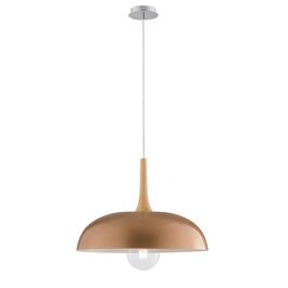 LUCE DESIGN Suspension E27 Livingston 230V 159x50x35cm or - I-LIVINGSTON-S50
