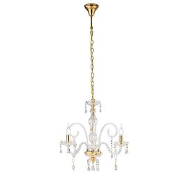 LUCE DESIGN Suspension E14 Monalisa 230V 145x53x70cm or - I-MONALISA-3