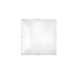 LUCE DESIGN Plafonnier E27 Osiride 230V 40x40x6cm blanc - I-OSIRIDE-PL40