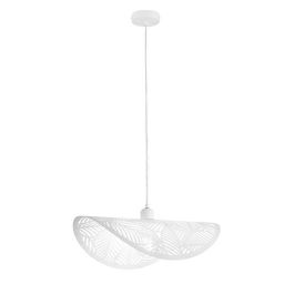 LUCE DESIGN Suspension E27 Rhei-Leaf 230V 150x50x30cm blanc - I-RHEI-LEAF-S50