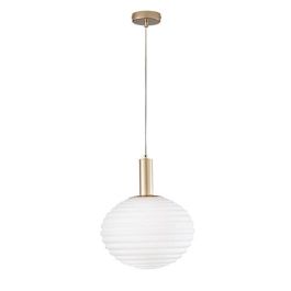 LUCE DESIGN Suspension E27 Ripple 230V Ø32x150cm or - I-RIPPLE-S32-ORO