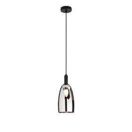 LUCE DESIGN Suspension E14 Weizen 230V Ø14x150cm noir chrome - I-WEIZEN-S1