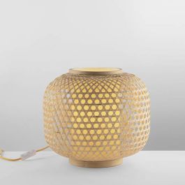 LUCE DESIGN Lampe de table E27 Zen 230V 36x31x31cm bois - I-ZEN-LUME