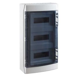 IDE Coffret électrique étanche 3 rangées de 12 modules IP65 - CDN36PT3F/RR