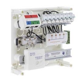 IKEPE Coffret de communication Grade 1 - 8RJ45 avec répartiteur téléphonique