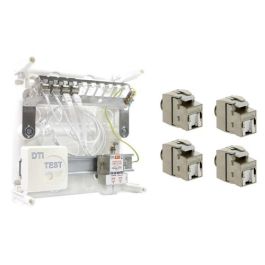 IKEPE Start Compact Coffret de communication Grade 2TV - 4 RJ45 ou 8 RJ45