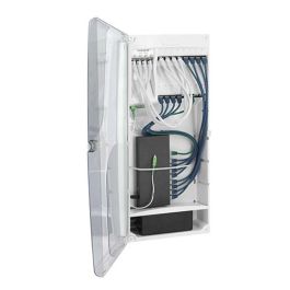 IKEPE Home Connect Fullbox Coffret de communication Grade 3TV - 16RJ45 avec switch PoE