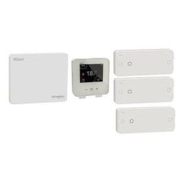 SCHNEIDER Wiser Kit thermostat connecté pour radiateurs électriques génération 2 - KITCCTFR6905G2