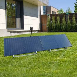 Kit Solaire Plug & Play 900Wc à 1000Wc avec 2 panneaux photovoltaïques + micro onduleur ENVERTECH