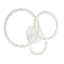 LUCE DESIGN Plafonnier LED Bryant triple 230V 86W 11750lm 4000K 60x78x18cm blanc - LED-BRYANT-PL3