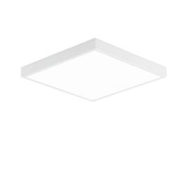INTEC Plafonnier LED Domo 230V 24W 2700lm 4000K 24x24x2,4cm blanc - LED-DOMO-Q24-BCO