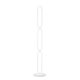 LUCE DESIGN Lampadaire LED Infinity 230V 30W 2700lm 4000K 135x12x12cm blanc - LED-INFINITY-PT