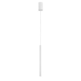 LUCE DESIGN Suspension LED Pype 230V 5W 470lm CCT Ø2,5x200cm blanc - LED-PYPE-S1-BCO