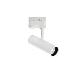 INTEC Projecteur pour rail LED ROCKET 230V 7W 500lm 3000K Blanc - LED-ROCKET-7C BCO