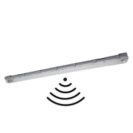 LEDVANCE Réglette LED étanche Submarine à détection 230V 16W 1600lm 120cm grise  - 576391