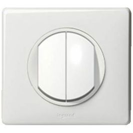 LEGRAND Céliane Interrupteur double va et vient blanc complet
