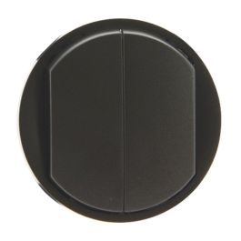 LEGRAND Céliane Enjoliveur interrupteur double graphite - 067902