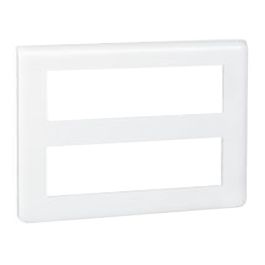 LEGRAND Mosaic Plaque horizontale 2x8 modules blanc - 078837