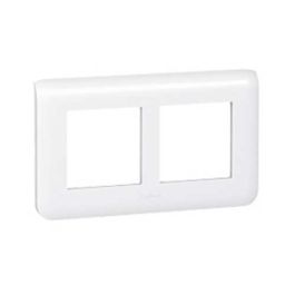 LEGRAND Mosaic Plaque double horizontale Blanc E57 - 078864