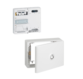 LOT LEGRAND Drivia Platine pour compteur et disjoncteur de branchement EDF + Drivia Habillage 18 modules - 401181 + 401189