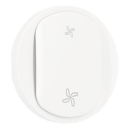 LEGRAND Céliane Enjoliveur commande VMC 2 vitesses blanc - CB6001