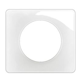 LEGRAND Céliane Plaque simple blanc émaillé - CP0001