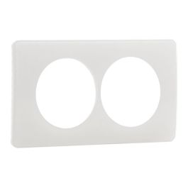 LEGRAND Céliane Plaque double blanc emaillé E57 - CP0006