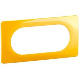 LEGRAND Céliane Plaque 4 à 5 modules jaune safran - CP0408