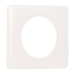 LEGRAND Céliane Plaque simple blanc relief - CP0601