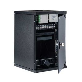 OMELCOM Baie de brassage petit tertiaire 10 pouces - 12RJ45 - avec switch 8 ports Gb