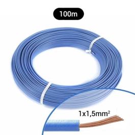Fil électrique souple H07VK 1.5² bleu MIGUELEZ - Couronne de 100m