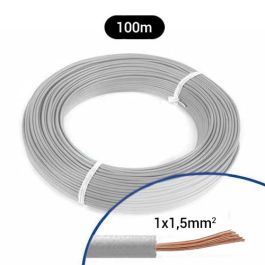 Fil électrique souple H07VK 1.5² gris MIGUELEZ - Couronne de 100m