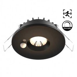 MIIDEX Spot LED Esa encastrable BBC à détection IR 6W 510lm CCT noir - MII100620