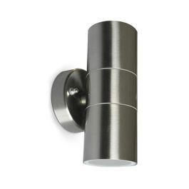 MIIDEX Applique extérieure CLAIRETTE bidirectionnelle IP44 230V GU10 inox 316L - 700350