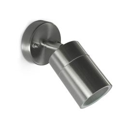 MIIDEX Applique extérieure CLAIRETTE orientable IP44 230V GU10 inox 316L - 700370