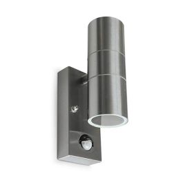 MIIDEX Applique extérieure à détection CLAIRETTE bidirectionnelle IP44 230V GU10 inox 316L - 700380