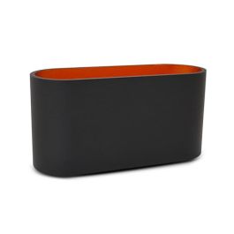 MIIDEX Applique intérieure ovale HOYA 230V G9 noir et doré - 700400