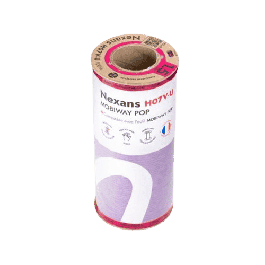 Fils électriques rigides H07VU 1.5² violet NEXANS Mobiway POP - Couronne de 100m